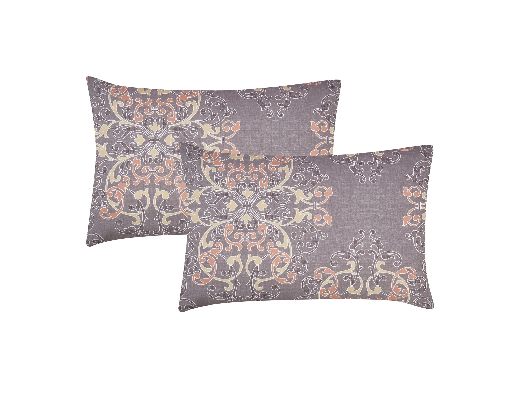 INK+IVY Kiran Embroidered Oblong Pillow in Blue